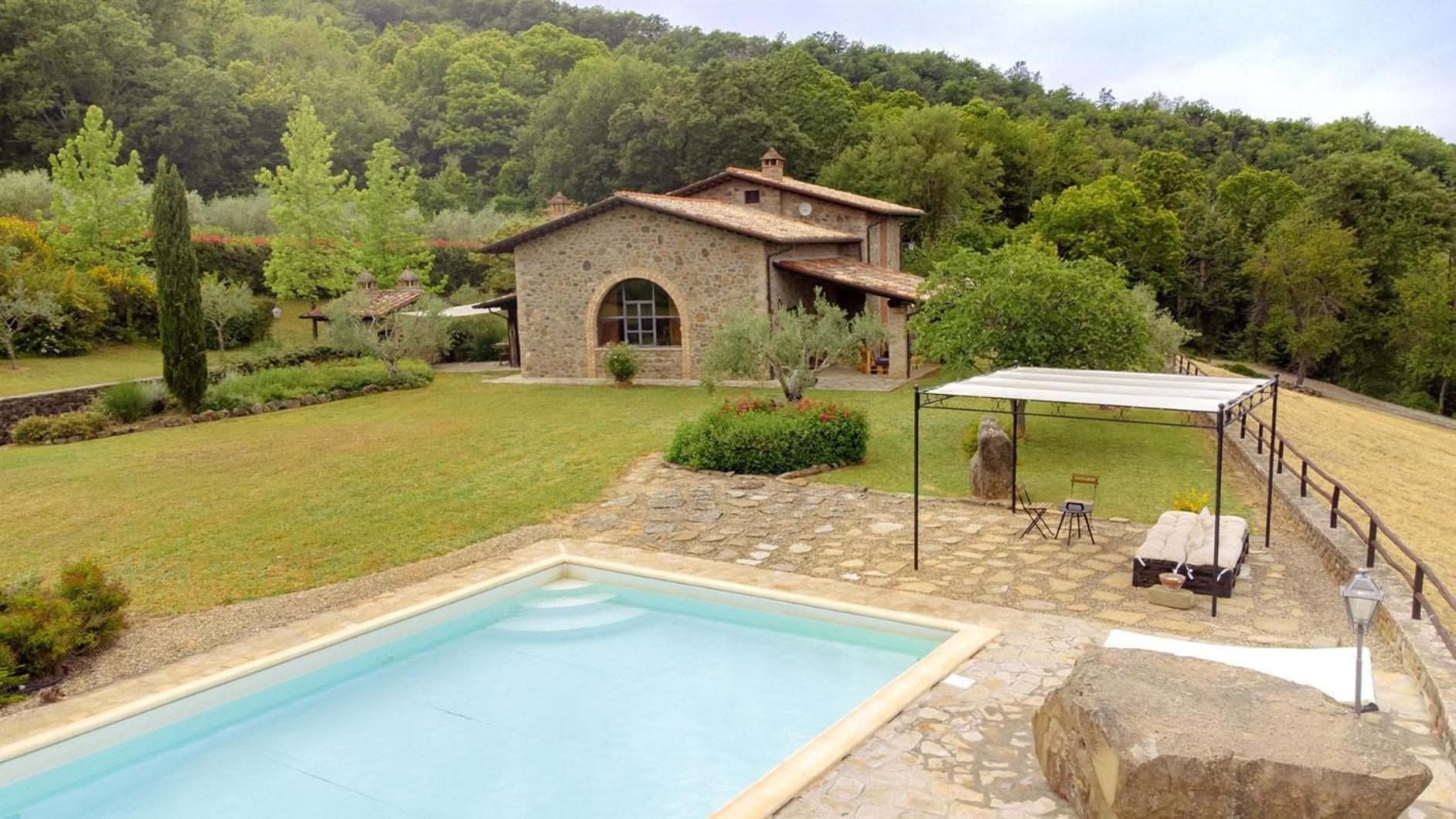 Villa Elisa - Private Pool & Airco Near Reschio Castle Lugnano Εξωτερικό φωτογραφία
