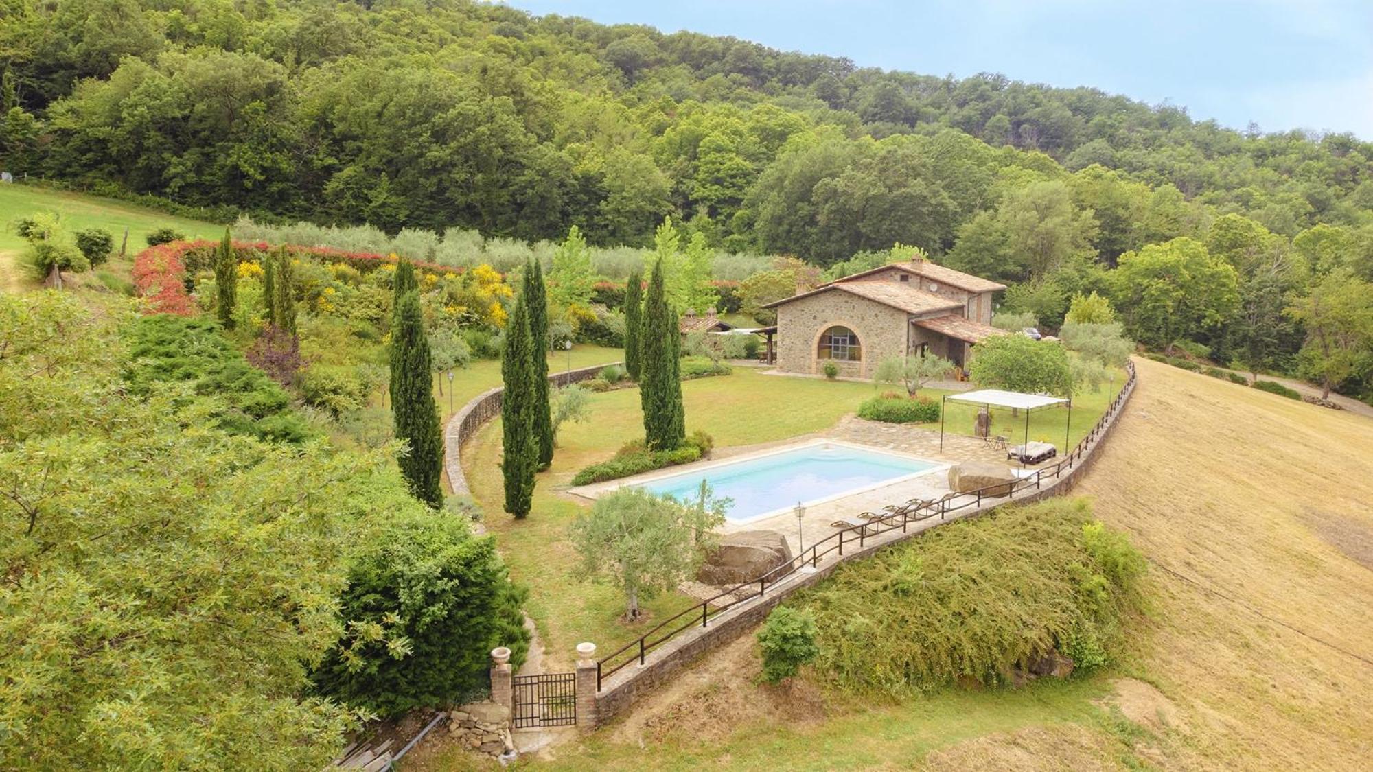 Villa Elisa - Private Pool & Airco Near Reschio Castle Lugnano Εξωτερικό φωτογραφία